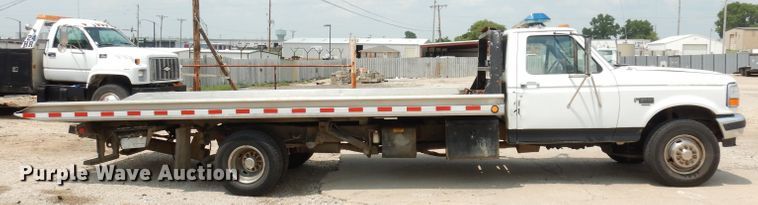 image for item DG0734 1994 Ford F450 Super Duty XLT  rollback truck