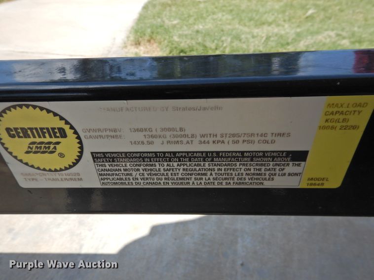 image for item DK2379 1999 Javelin Renegade 18  boat