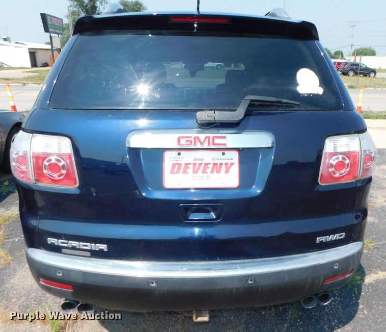 image for item DK8647 2009 GMC Acadia SLT  SUV