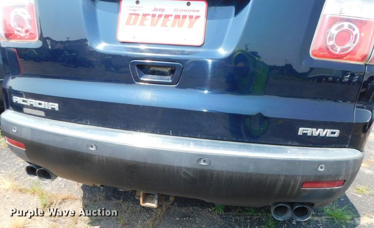 image for item DK8647 2009 GMC Acadia SLT  SUV