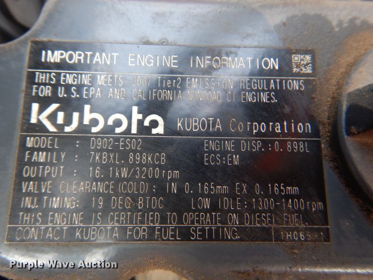 image for item DL0086 Kubota BX24D  tractor