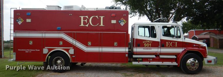 image for item DL0516 1994 Freightliner FL80  hazmat support truck