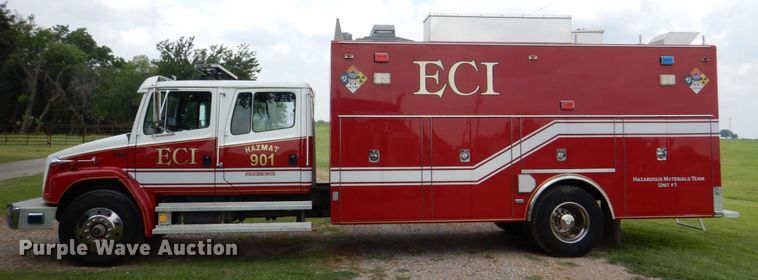 image for item DL0516 1994 Freightliner FL80  hazmat support truck