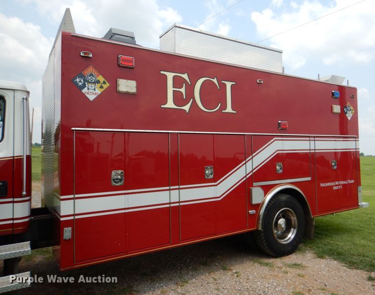 image for item DL0516 1994 Freightliner FL80  hazmat support truck