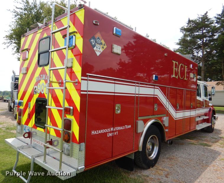 image for item DL0516 1994 Freightliner FL80  hazmat support truck