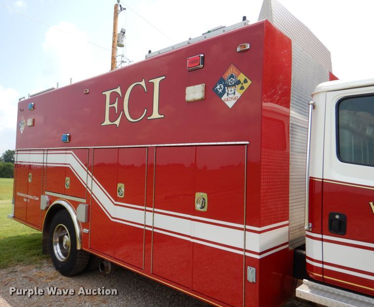 image for item DL0516 1994 Freightliner FL80  hazmat support truck