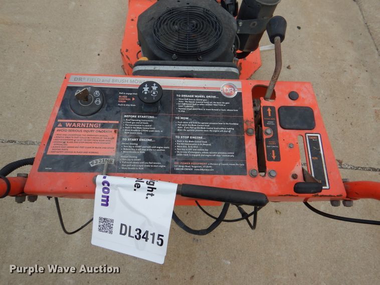 image for item DL3415 DR  brush mower
