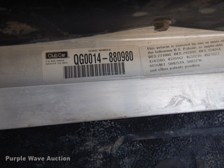 image for item DM0533 Club Car Carryall 272  golf cart