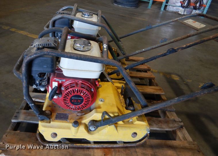 image for item DM0578 (2) Wacker Neuson WP1550AW plate compactors