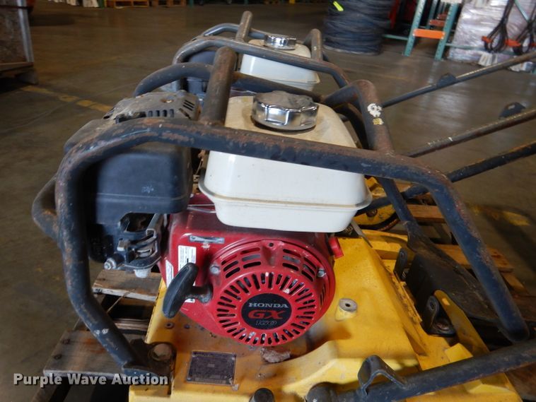 image for item DM0578 (2) Wacker Neuson WP1550AW plate compactors