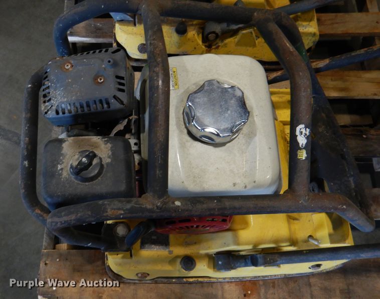 image for item DM0578 (2) Wacker Neuson WP1550AW plate compactors