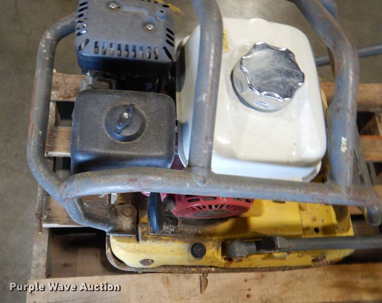 image for item DM0578 (2) Wacker Neuson WP1550AW plate compactors