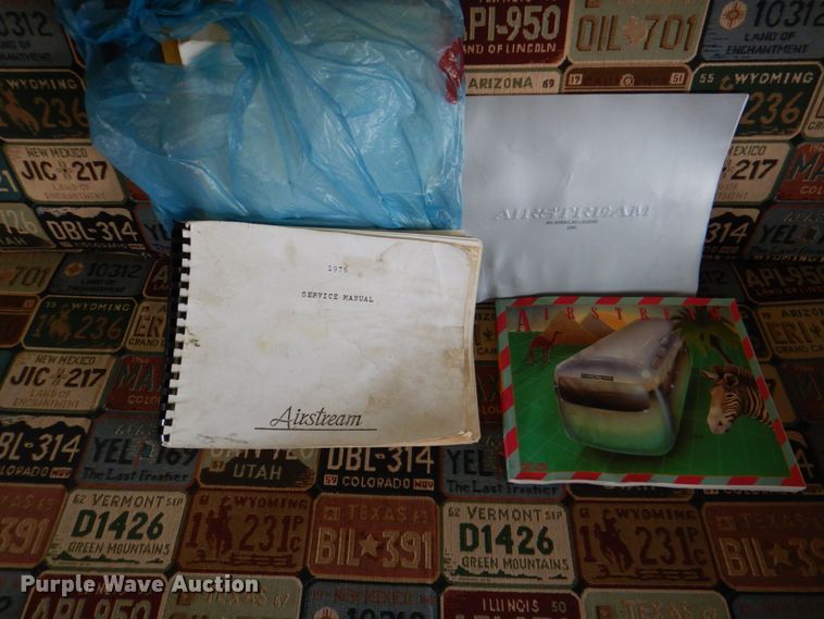 image for item DM3911 1976 Airstream  camper