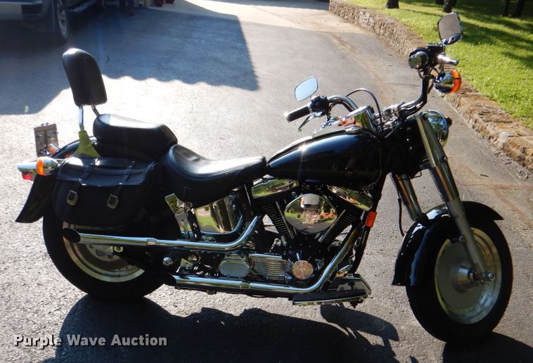 image for item DM3917 1996 Harley Davidson Fat Boy  motorcycle