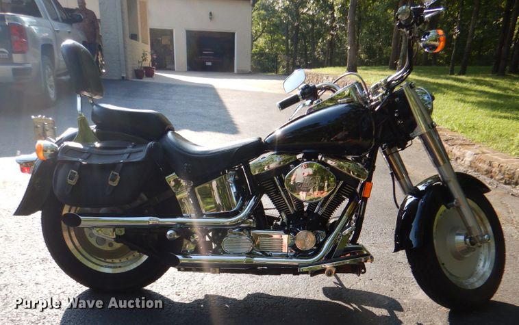 image for item DM3917 1996 Harley Davidson Fat Boy  motorcycle