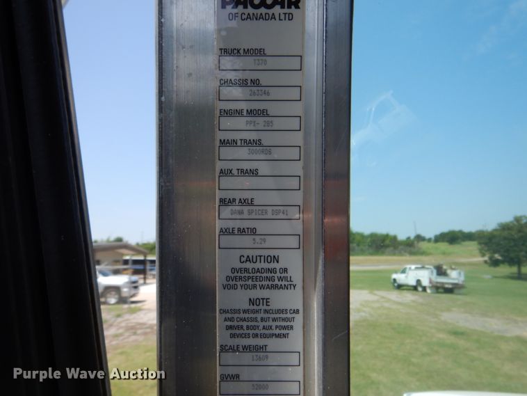 image for item DM3926 2010 Kenworth T300  flatbed truck