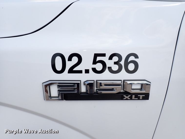 image for item DN1804 2015 Ford F150 XLT  SuperCrew pickup truck