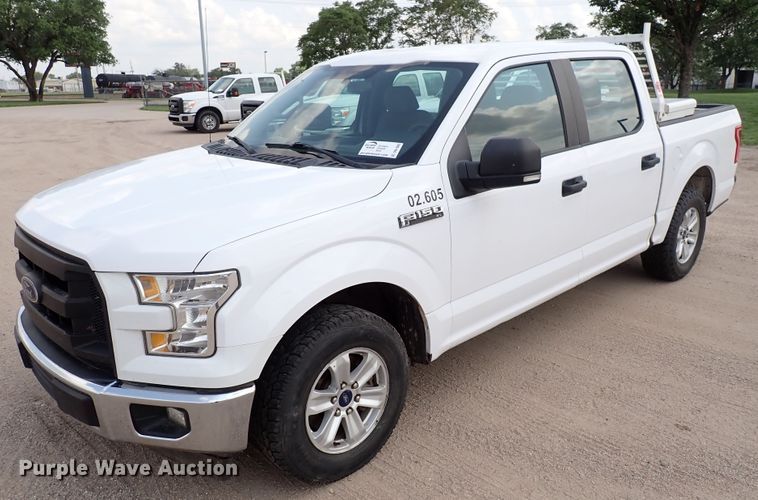 image for item DN1805 2017 Ford F150 XL  SuperCrew pickup truck