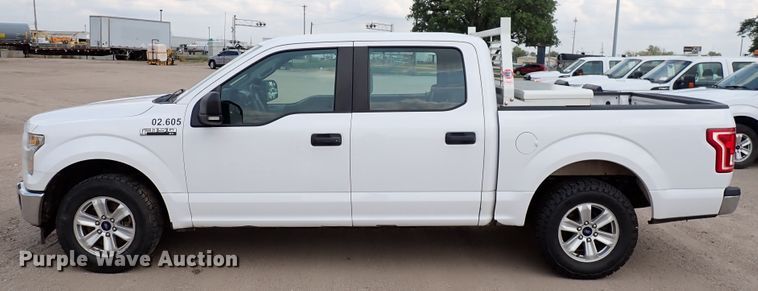 image for item DN1805 2017 Ford F150 XL  SuperCrew pickup truck