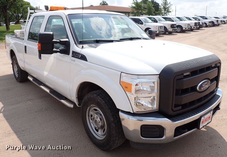 image for item DN1806 2015 Ford F250  Super Duty XL  Crew Cab pickup truck