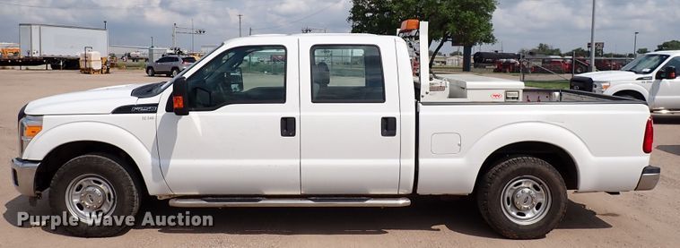 image for item DN1806 2015 Ford F250  Super Duty XL  Crew Cab pickup truck