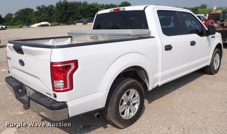 image for item DN1809 2016 Ford F150 XL  SuperCrew pickup truck