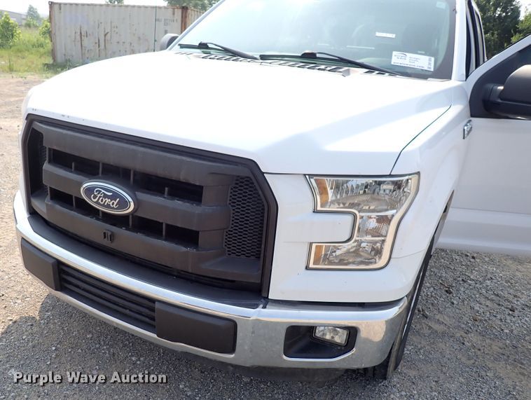 image for item DN1809 2016 Ford F150 XL  SuperCrew pickup truck