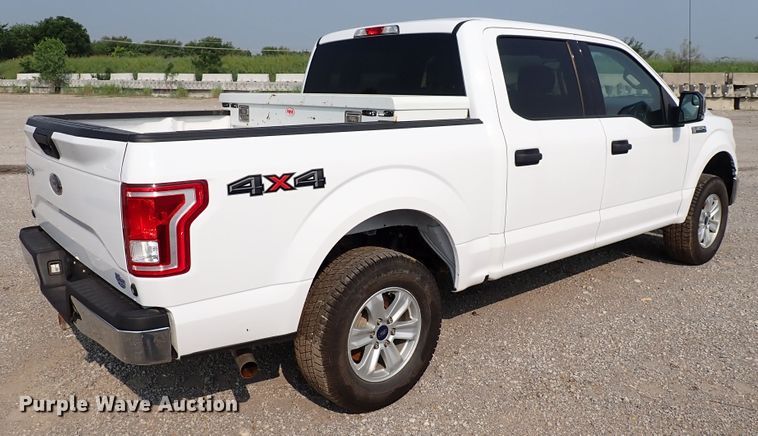 image for item DN1813 2017 Ford F150 XLT  SuperCrew pickup truck