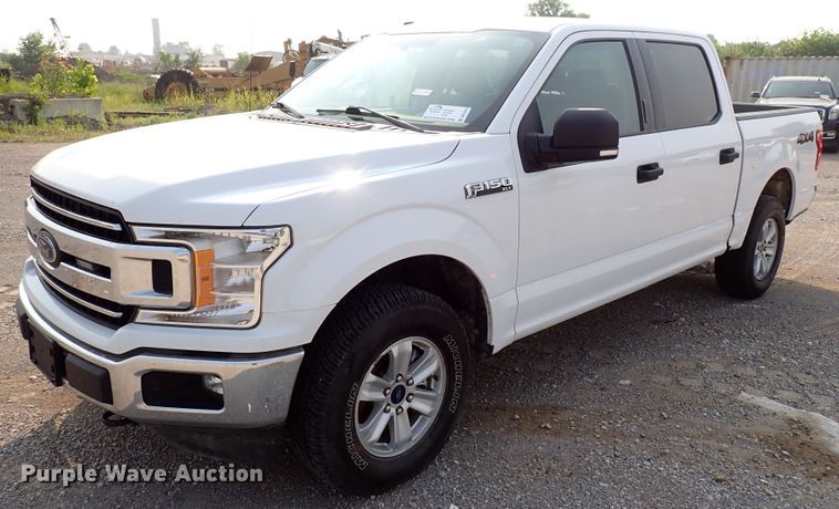 image for item DN1814 2018 Ford F150 XLT  SuperCrew pickup truck