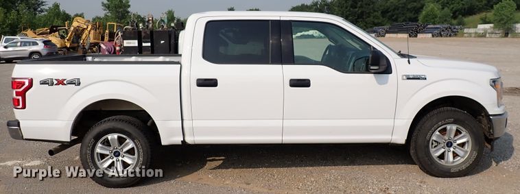 image for item DN1814 2018 Ford F150 XLT  SuperCrew pickup truck