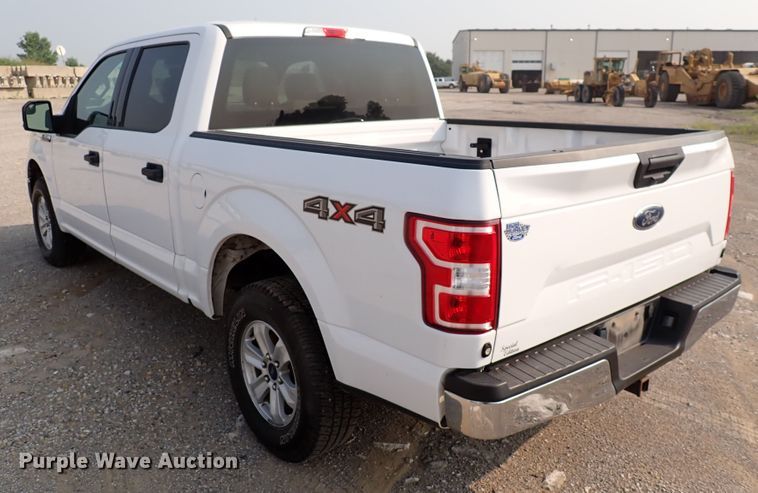 image for item DN1814 2018 Ford F150 XLT  SuperCrew pickup truck