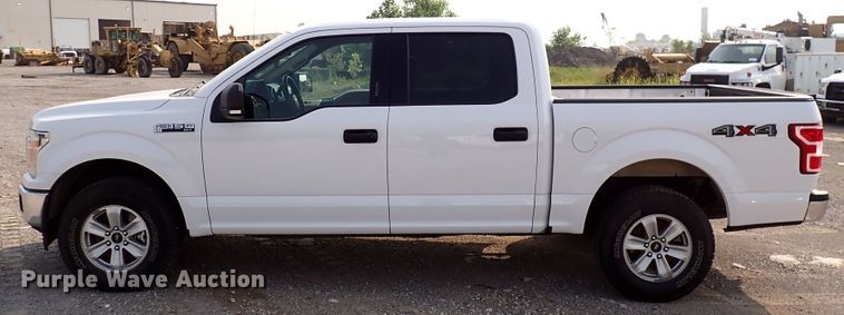 image for item DN1814 2018 Ford F150 XLT  SuperCrew pickup truck