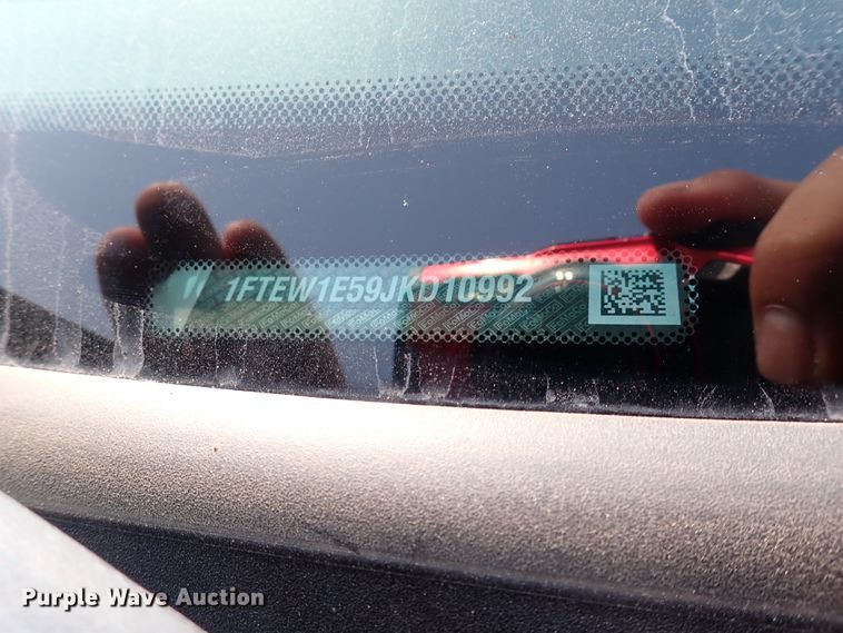 image for item DN1814 2018 Ford F150 XLT  SuperCrew pickup truck