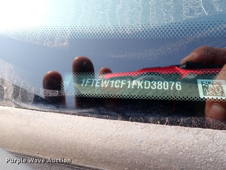 image for item DN1815 2015 Ford F150 XL  SuperCrew pickup truck