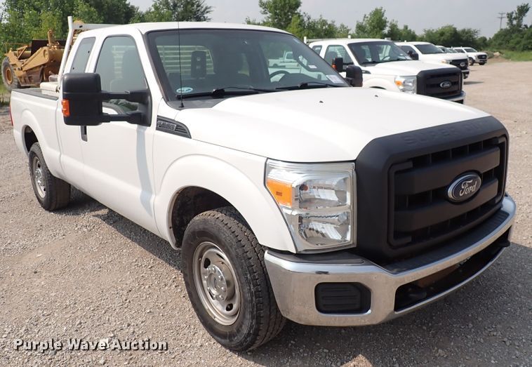 image for item DN1819 2015 Ford F250 Super Duty  SuperCab pickup truck