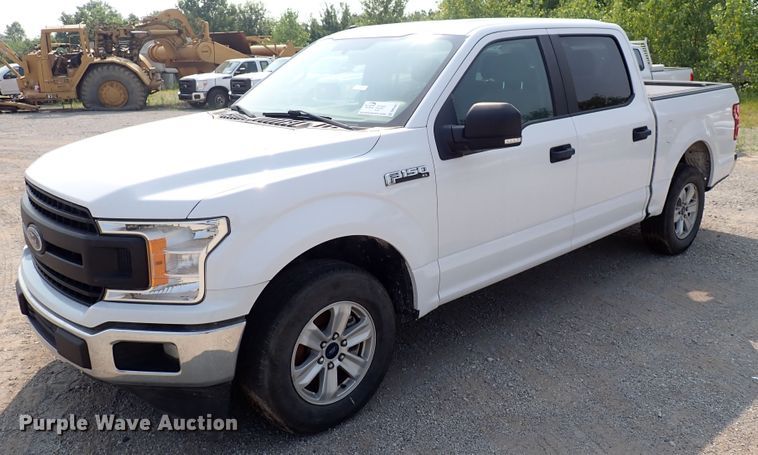 image for item DN1825 2018 Ford F150 XL  SuperCrew pickup truck