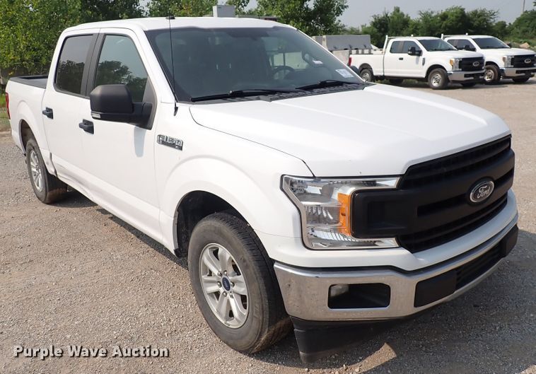 image for item DN1825 2018 Ford F150 XL  SuperCrew pickup truck