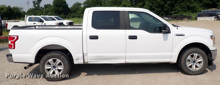 image for item DN1825 2018 Ford F150 XL  SuperCrew pickup truck