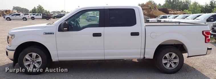 image for item DN1825 2018 Ford F150 XL  SuperCrew pickup truck