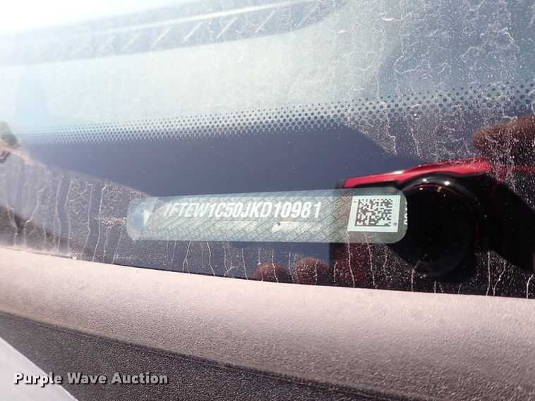 image for item DN1825 2018 Ford F150 XL  SuperCrew pickup truck