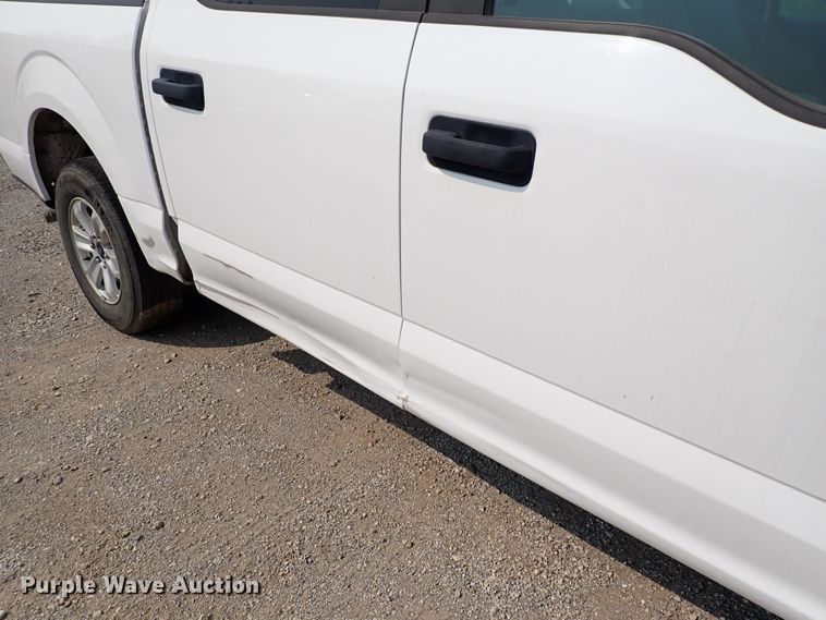 image for item DN1825 2018 Ford F150 XL  SuperCrew pickup truck