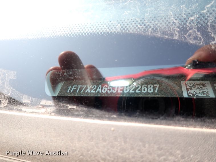 image for item DN1827 2018 Ford F250 Super Duty XL  SuperCab pickup truck