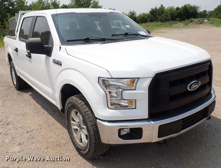 image for item DN1830 2016 Ford F150 XL  SuperCrew pickup truck