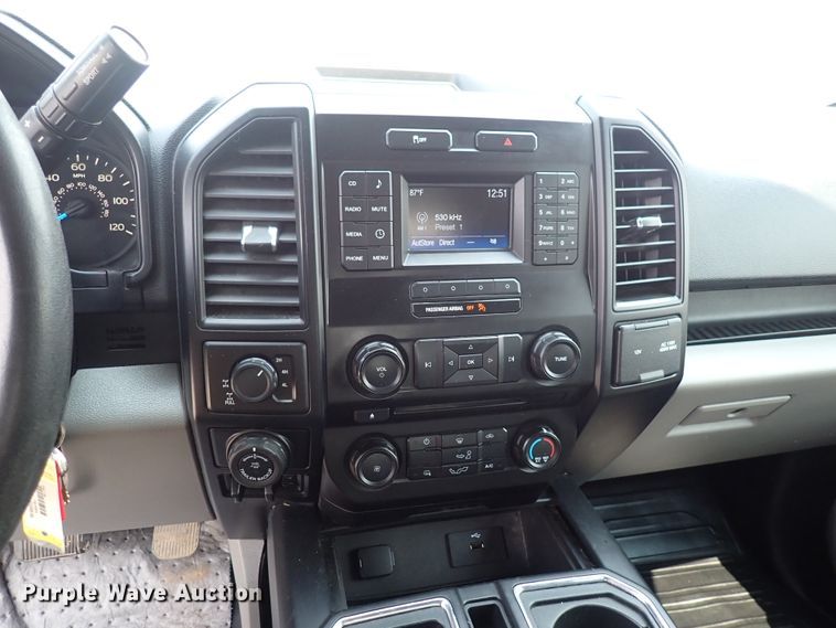 image for item DN1830 2016 Ford F150 XL  SuperCrew pickup truck