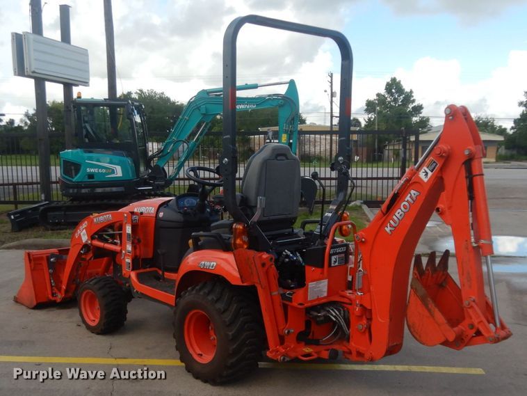 image for item ED9763 2017 Kubota BX23S  MFWD tractor