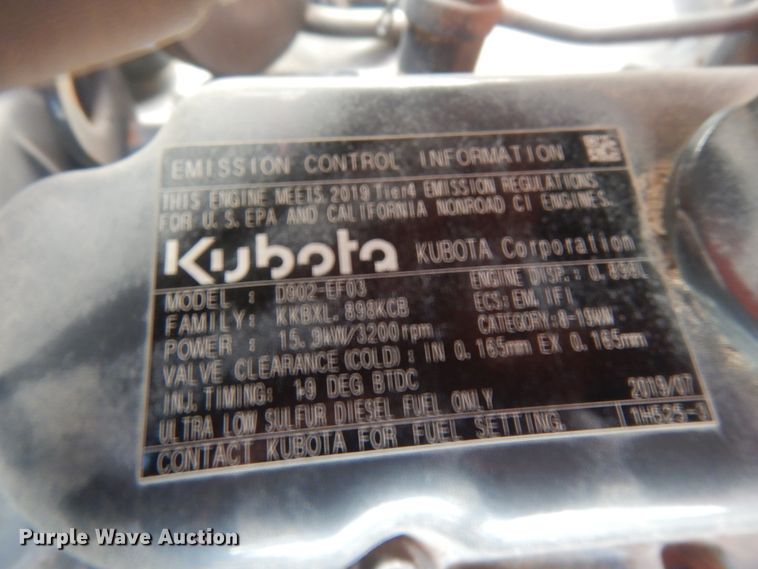 image for item ED9763 2017 Kubota BX23S  MFWD tractor