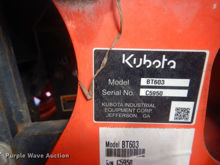 image for item ED9763 2017 Kubota BX23S  MFWD tractor
