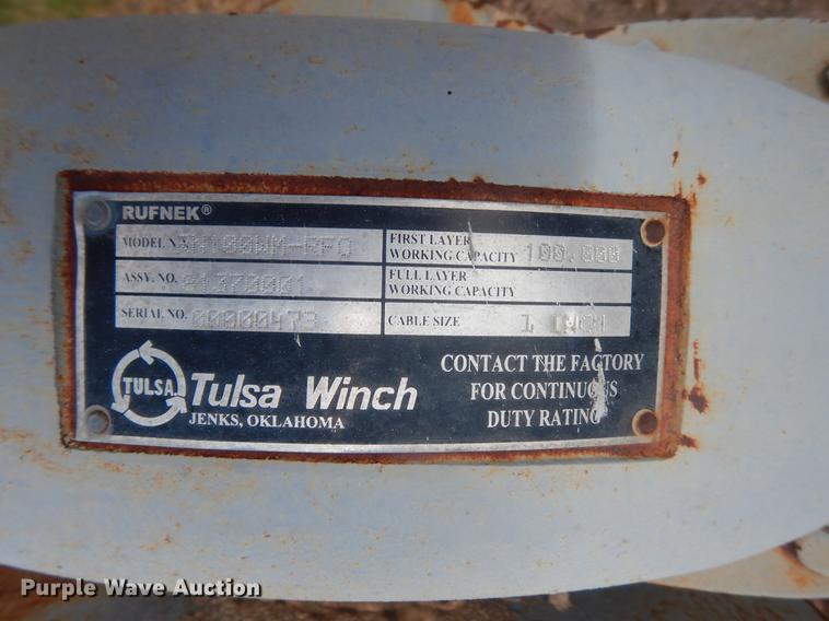 image for item EX9559 Tulsa Rufnek  winch