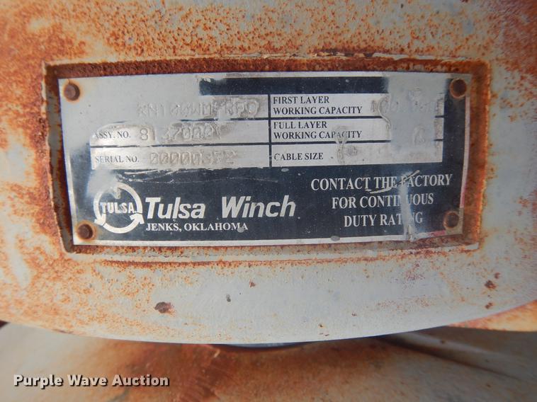 image for item EX9560 Tulsa Rufnek  winch