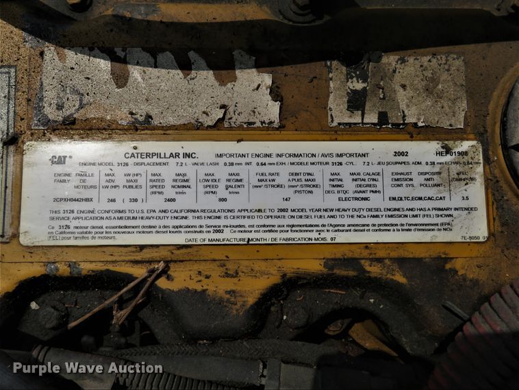 image for item FP9355 2003 Freightliner FL70  bucket truck